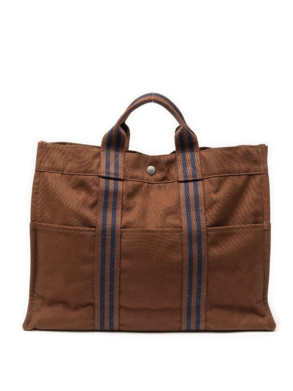 Hermes Fourre Tout Brown Tote Bag